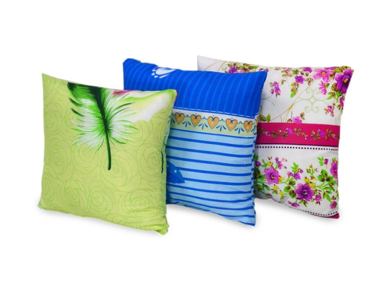 Подушка Эконом файбер 38*38 п/э б/уп (250гр)(Распродажа)