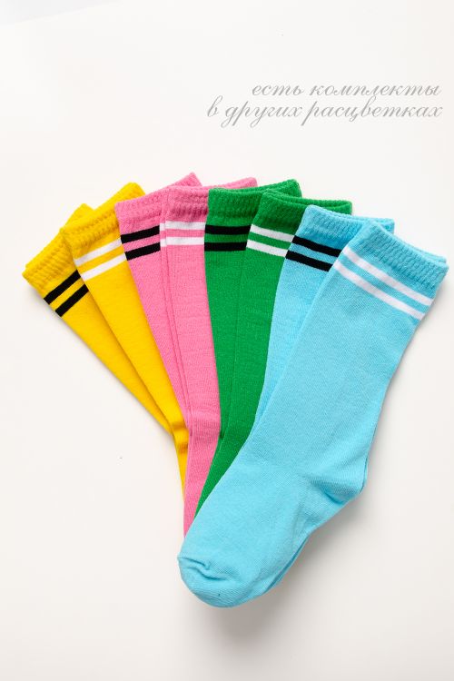 Гольфы детские Колор (набор 2 пары)