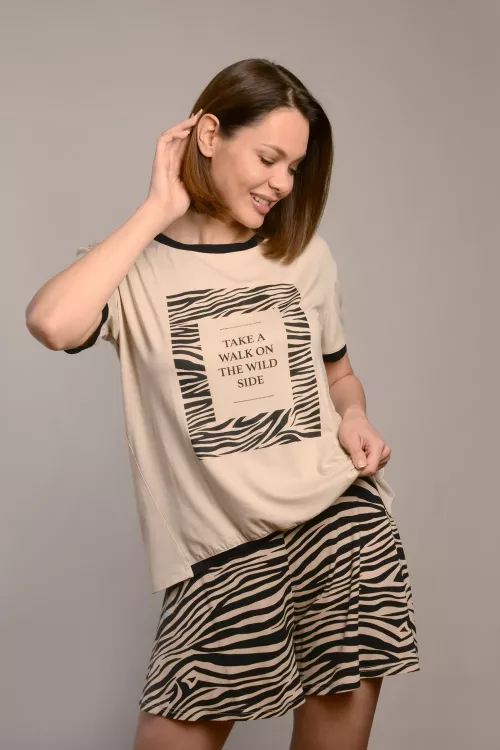 Костюм с шортами женский 170352