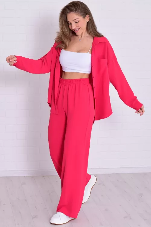 Костюм женский 5-352е (алый)