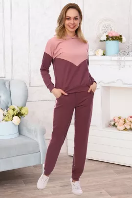 Синди (пудра) костюм с капюшоном