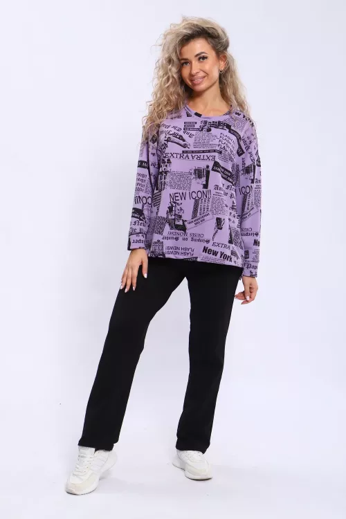 Костюм женский с брюками 874458