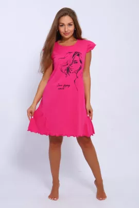 Сорочка 36441 фуксия последний размер