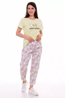 Пижама женская 5-284а (салатовый)