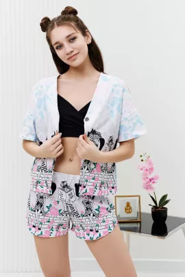 Костюм с шортами женский 770535