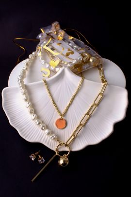 Двойное колье "Тандем стиля" + Подарок