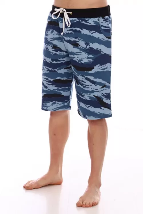 Шорты МШ-4 КМФ синий