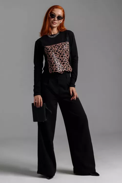 Лонгслив 841840 черный + моё последний размер