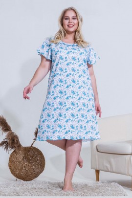 Сорочка 21533 голубой последний размер