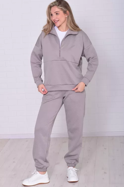 Костюм женский 5-354д (серый)