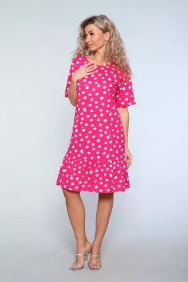 Платье Стелла малиновый последний размер