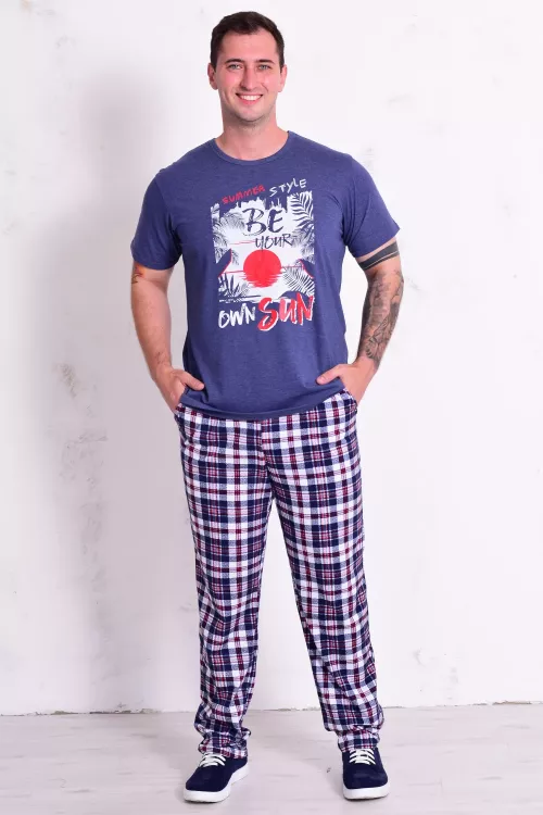 Пижама мужская 9-208 (синий)