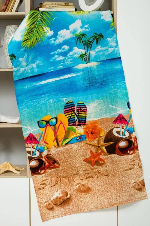 Полотенце пляжное Отпуск