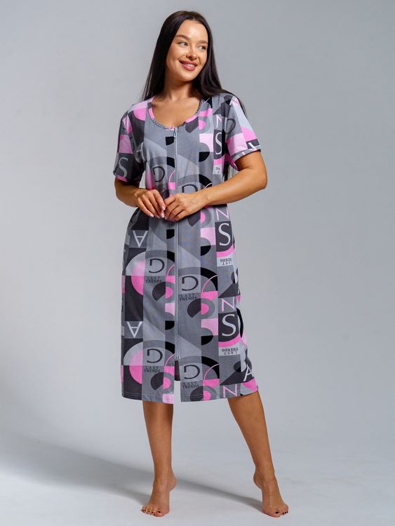 Грация(серый) халат