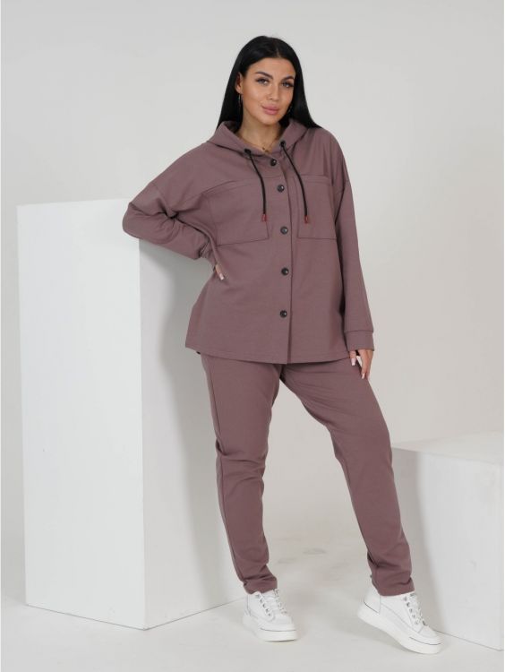 Престиж костюм женский кофе