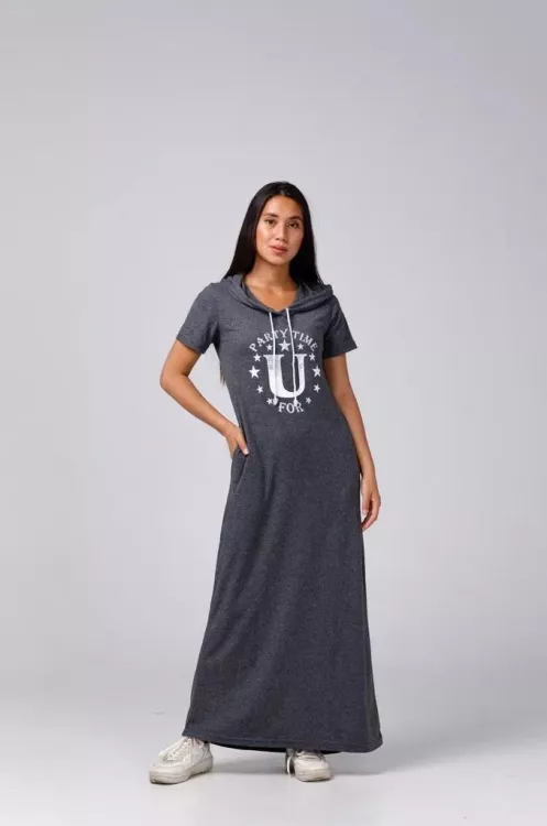 Платье Денс (антромеланж)