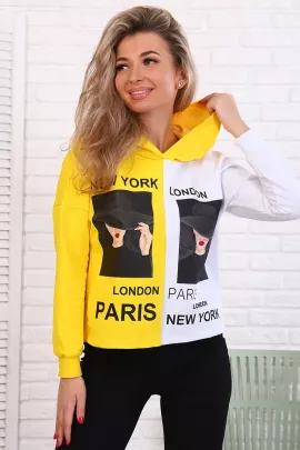 Мэри толстовка укороченная