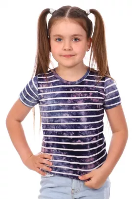 Футболка детская Бемби синий последний размер