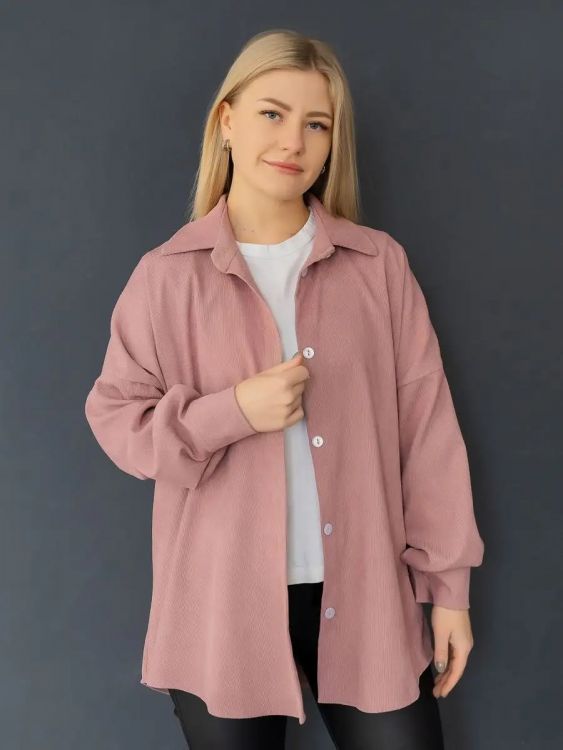 Рубашка женская вельвет 939727 