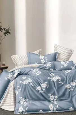 Постельное белье сатин элит на молнии - Леонора