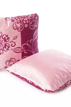 Розовый фламинго подушка файбер трикот