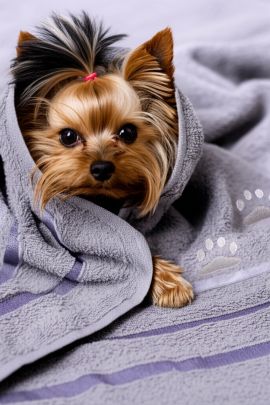 14418/8 Полотенце Лапки маленькие