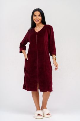 Азалия(бордо) халат