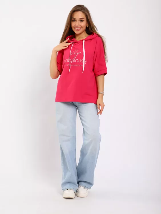 Футболка женская 6-207 (фуксия)