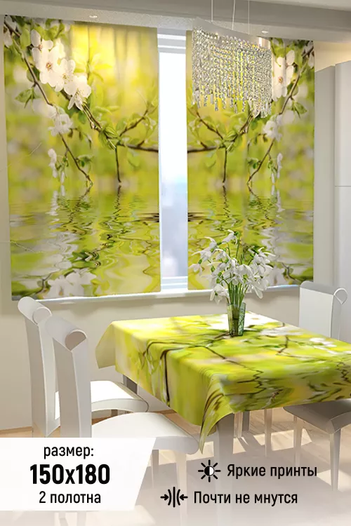 Фотошторы для кухни 10833