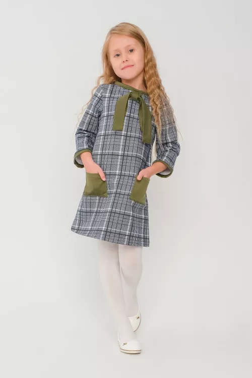 Платье Кэтрин Хаки детское