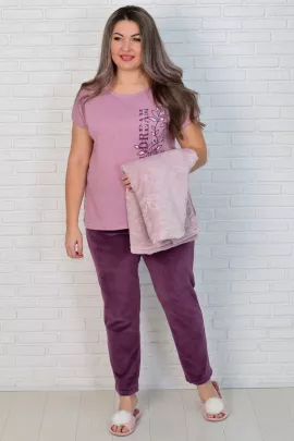 Костюм женский 5-322в (ежевичный мусс)