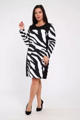 Платье 24299 зебра последний размер