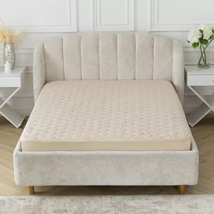 Наматрасник синтепон на рез. борт 30(беж)