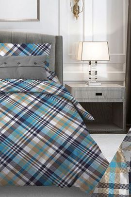 Лондон(бирюзовый) КПБ бязь