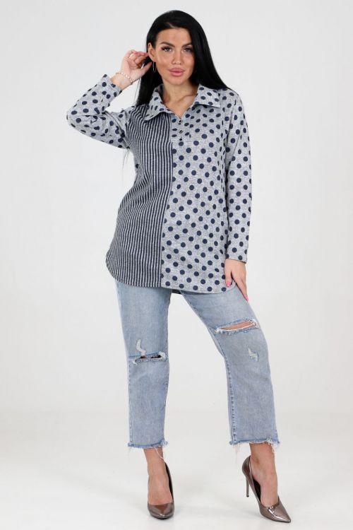 Туника 643587 серый последний размер Туника 643587 серый последний размер