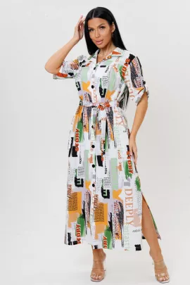 Халат 545708 мультиколор последний размер