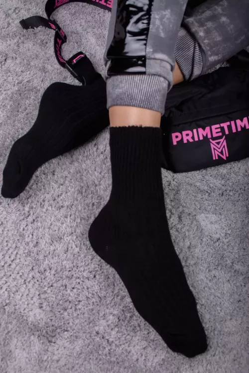 Носки 24922 шерстяные бордовый последний размер