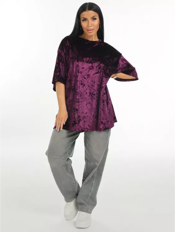 Футболка 836141 баклажан последний размер