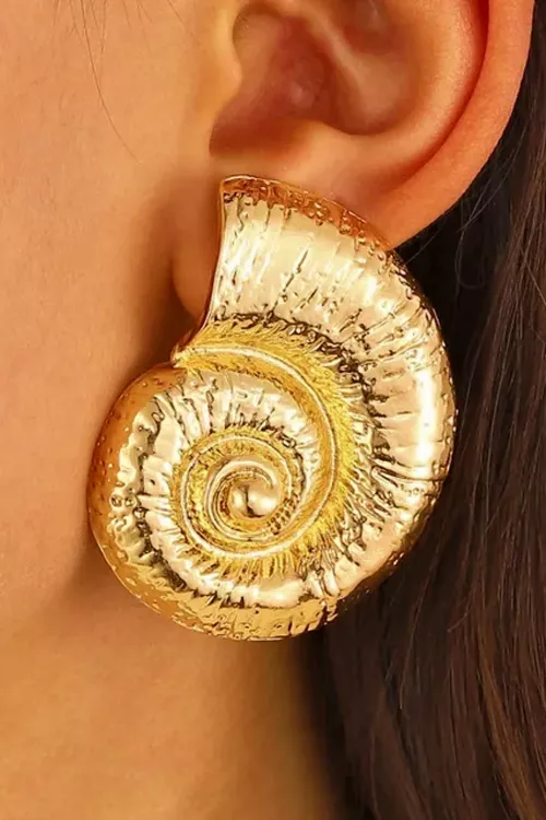 Серьги "Морская симфония" + Подарок последний размер