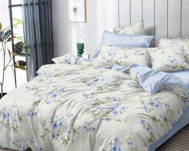 Постельное белье поплин эксклюзив на молнии - Салимата