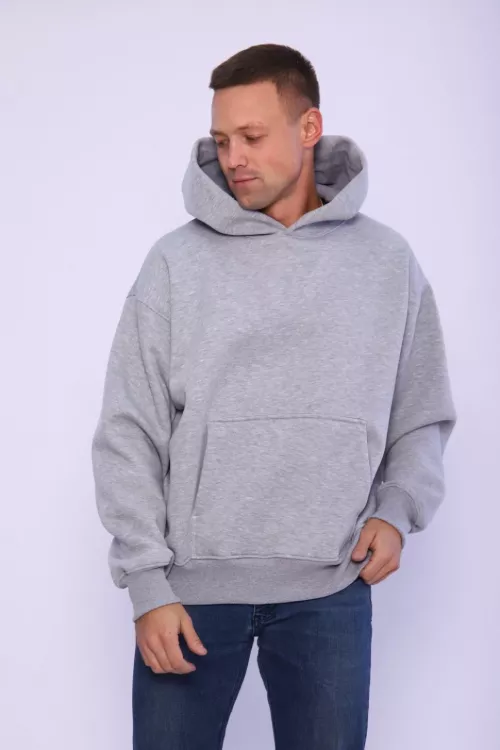 Толстовка мужская 35811 меланж последний размер