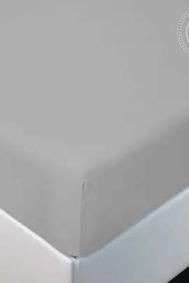 Простыня на резинке "Серый" 256 200х200х20 256