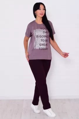 Костюм женский 5-332а (маджента)