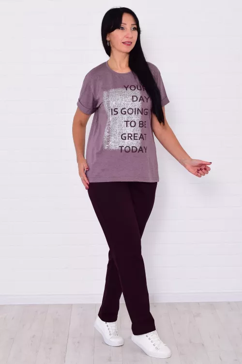 Костюм женский 5-332а (маджента)