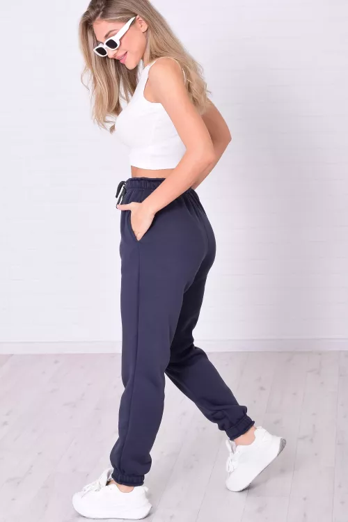 Брюки женские 8-040б (темно-серый)