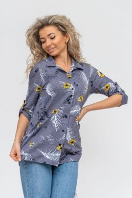 Туника 67934 серый последний размер