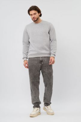 Толстовка мужская Бронд Е серый меланж последний размер