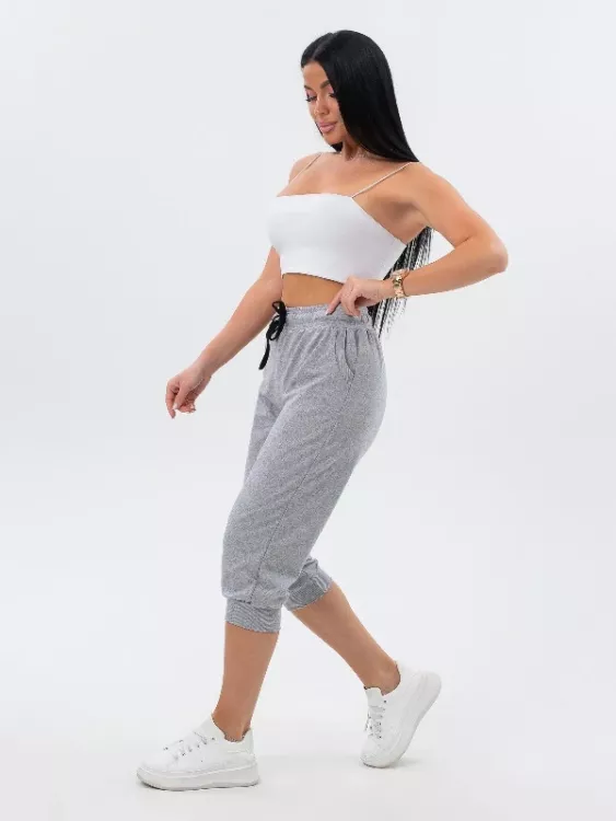 Бриджи Ричи-Серый меланж