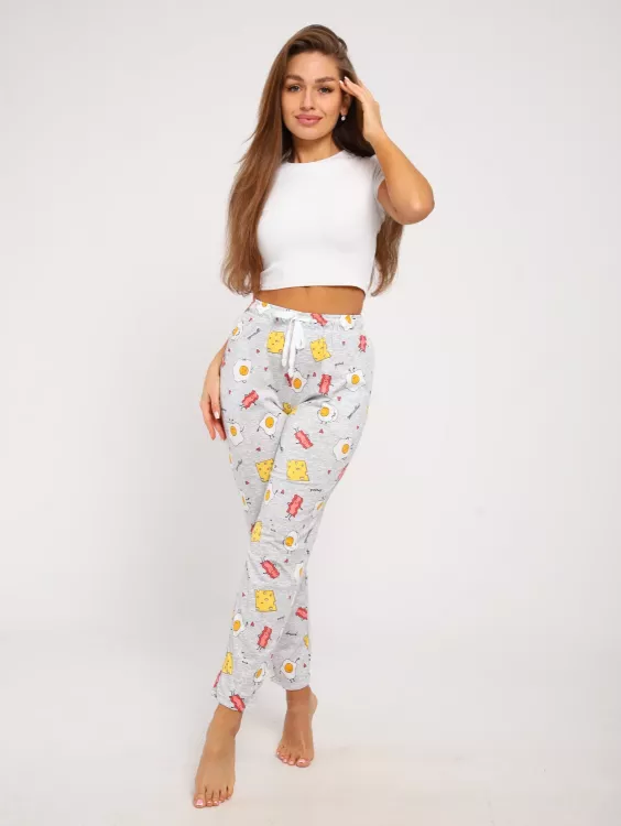 Брюки женские 8-031в (яичница)