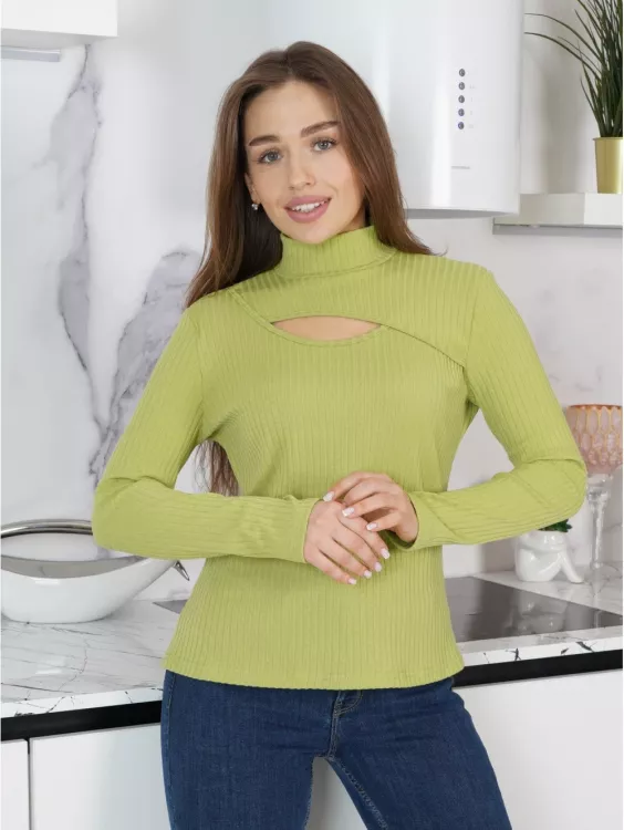 Водолазка Призент (салатовый) маломерит на размер